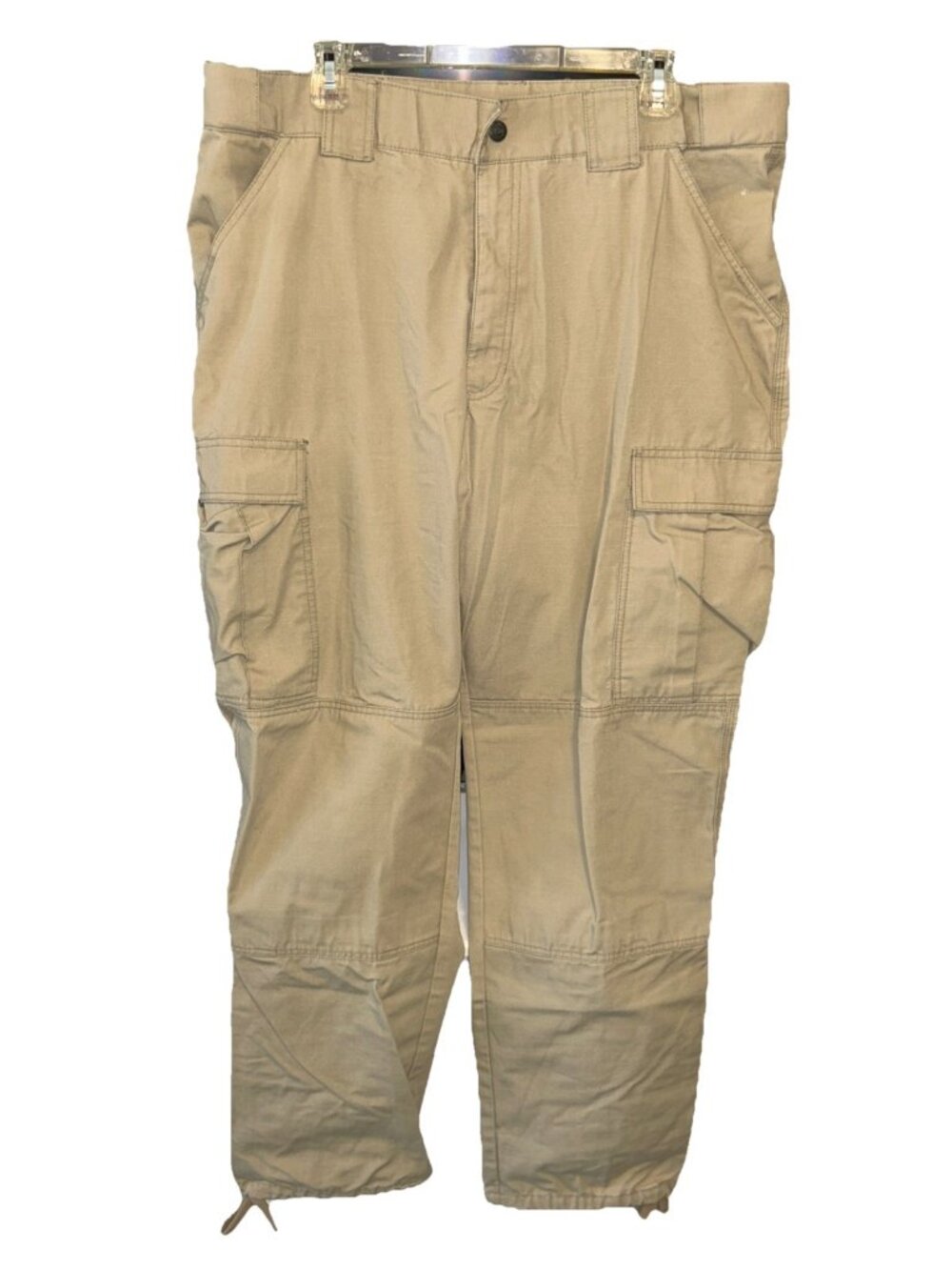 5.11 Tactical Pants Men’s XL Long TDU Ripstop Khaki Cargo Utility 74003
